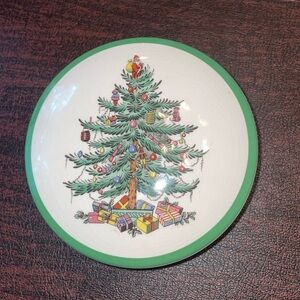 Spode Lidded Christmas Trinket Box
